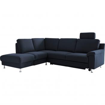 3C Carina Korfu Ecksofa L-Form, inkl. Kopfstütze und Stauraum