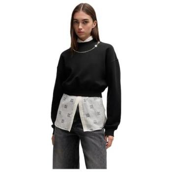 Felpa Hugo Dewita 10266852 Nero S (Terza Occasione)