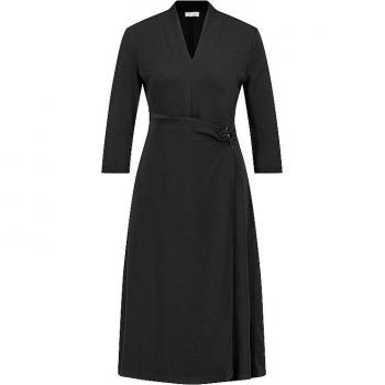 GERRY WEBER Damen Midikleid Schwarz 42