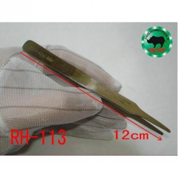 Pinzas RH-113 para Reloj y Móvil, Punta Plana de Rinoceronte Japonés