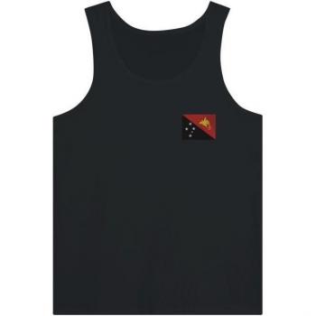 Zwarte sportdebardeur Papoea Nieuw-Guinea, 100% katoen, evenwichtige stijl