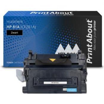 Toner noir PrintAbout pour HP 81A (CF281A)