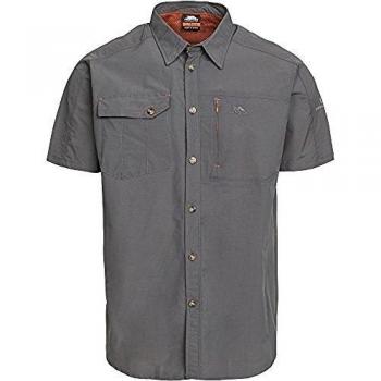 T-shirt homme Trespass Lowrel, couleur Carbone, taille XL