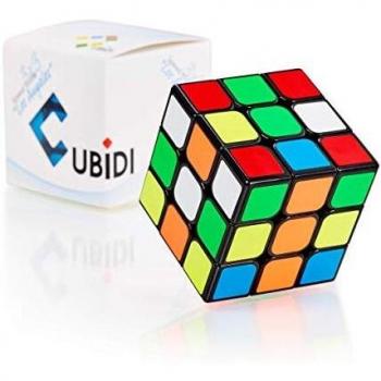 CUBIDI Los Angeles Speed‑Cube 3x3 – Klassischer Magic Cube in ein Stück