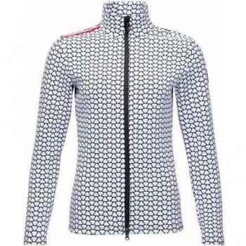 Rossignol Damen XL Winterpr Midlayer Full Zip – Weiß