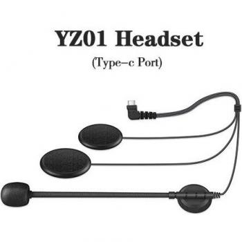 VR Robot QTB35 Motorcycle Headset Type-C/Micro USB Cable