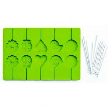 Molde de Piruletas con 24 Palitos Ibili