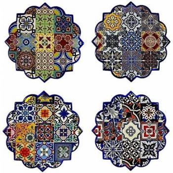 Set Protettivo da Tavola DKD 10,8x0,7cm