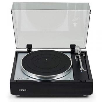 Thorens Plattenspieler (TD 1601 schwarz, High End, Subchassis, Motor-Lift, XLR)
