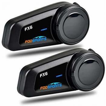 Intercom Moto Universel Étanche FODSPORTS FX6