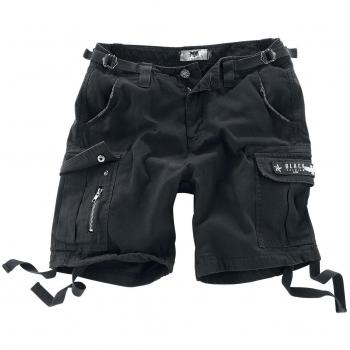 Black Premium by EMP Black Vintage Army Shorts