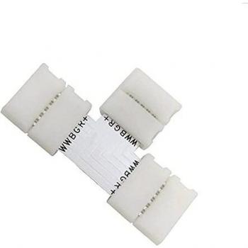 Unión T 6 pin para tiras LED RGB+CCT
