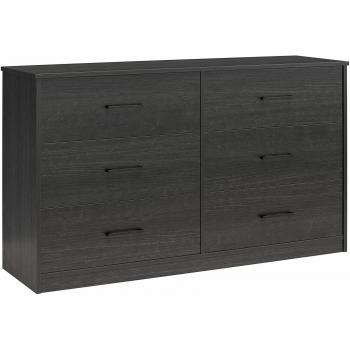 Cómoda Dorel Home 6 Cajones Negro