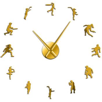 Éclat Tennis Horloge Décor