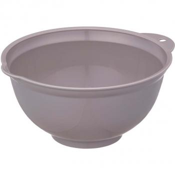 Iwasaki Kogyo Premium Microwavable Bowl – BG Beige Gray (23.5 × 25.5 × 11.2 cm)