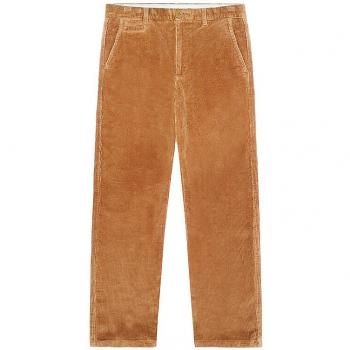 Knowledg Cotton Apparell Cordhose Straight Fit CHUCK Camel Größe: 36/L32