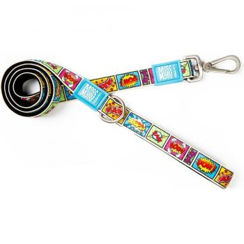 Max & Molly Comic Short Dog Leash – 1.2m x 20mm Medium