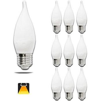 Ampoule LED bougie CL35 E27 4 W lumière chaude