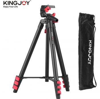 Trípode KINGJOY VT-831 con altura máxima de 131 cm