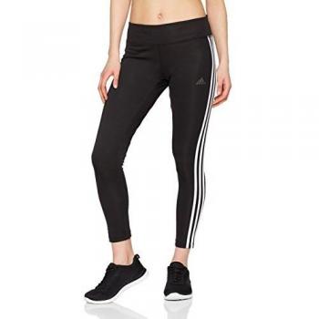 Adidas D2M RR 3S L Mallas, Mujer, Negro (Negro/Blanco), XL