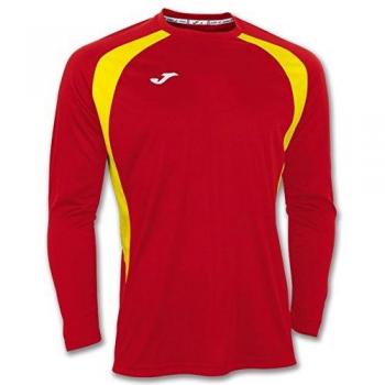 Uniforme Joma Hombre 4XS Mangas Largas Rojo-Amarillo