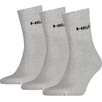 Calcetines Cortos Head 3P Gris Unisex