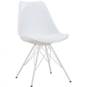 Coppia di Sedie Metal Cross Lo+DeModa – 53x49x6 cm