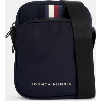 Bolso cruzado Tommy Hilfiger Skyline Stripe Mini Reporter Navy para hombre