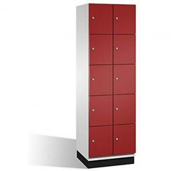 C&P 10-Section Steel Locker
