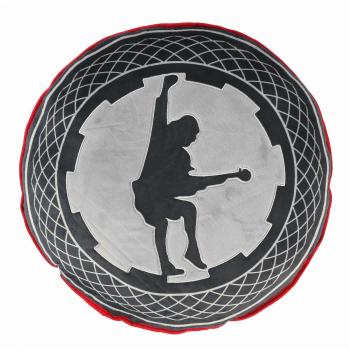 AC/DC Angus Young Throw Pillow