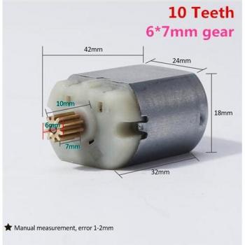 Automotive 12 Types Gear Motor 9T 10T 16T for Car Mirrors and Locks