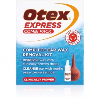 Otex Express Combi Pack Drops and Ear Syringe