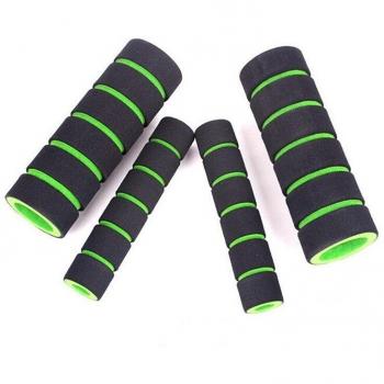4Pcs Soft Foam Anti-Slip Handlebar Grips for Bicycles
