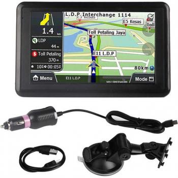 Universal Car GPS Navigator 5 Inch Touch Screen