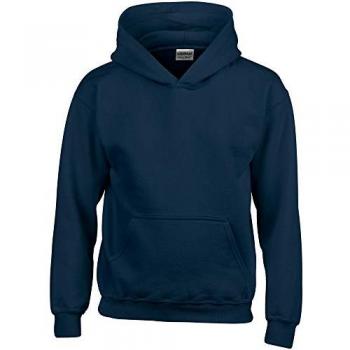 Gildan Heavy Blend Hoodie für Kids L dunkelblau