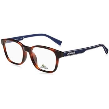 Kids Lacoste Tortoise‑Shell Lens‑Only Frame – Size 49 (Blue‑Light Block)