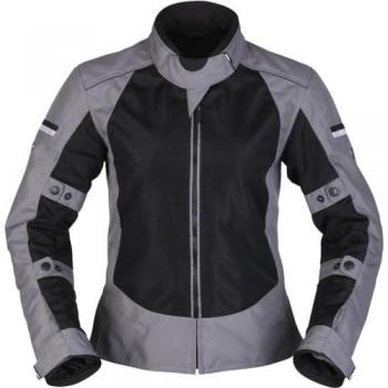Modeka Veo Air Giacca Moto Donna Tessile Nero Grigio 34