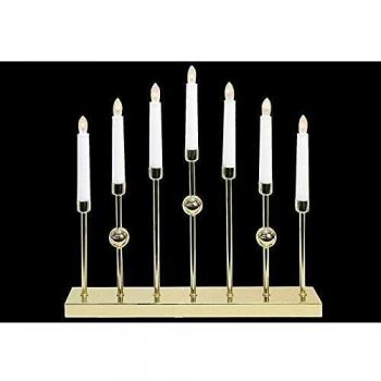 Candelabro oro Gustavo 7 luci