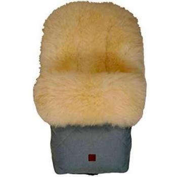 Lammfell Fußsack Milky Sand Nelly Limited Edition