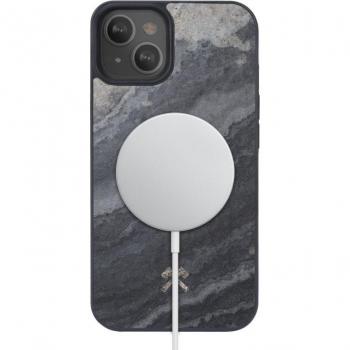 Coque de protection Woodcessories Bumper Magsafe Camouflage Gris pour iPhone 13 Mini