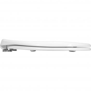 STAY TIGHT Venezia White Low‑Noise Toilet Seat