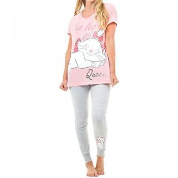 Disney Aristocats Marie Pyjamas for Women – Pink, Medium