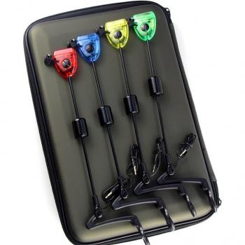 4pcs Fishing Swingers Set with Zipped Case