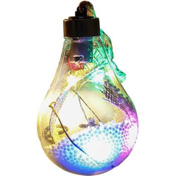 Bola de Navidad LED con Ilustración 3D y Papel