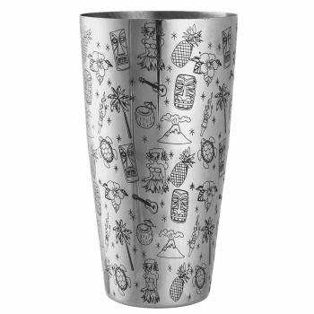 Boston Tiki Stainless Steel Cocktail Shaker – 85cl