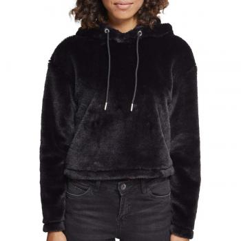Urban Classics Damen Teddy Hoodie im Oversize-Stil