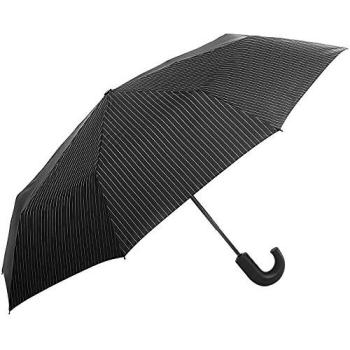 Black/Steel Fulton Automatic Umbrella