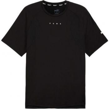 Camiseta Puma Energy Cloudspun Mesh de manga corta negra