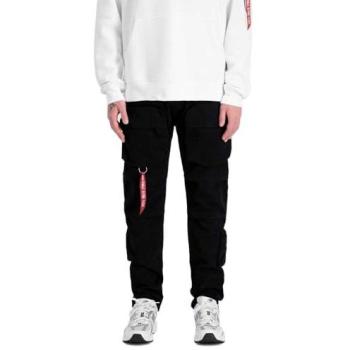 Cargohose für Damen von Alpha Industries, Regular Fit, schwarz