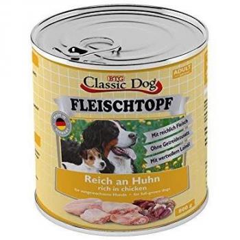 Classic Dog Adult Fleischtopf Pur Huhn | 6 x 800g
